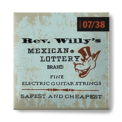 Obrázek Struny Dunlop RWN0738 Extra lehké 07 38 R. Willy