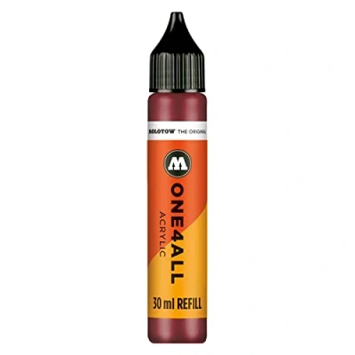 Obrázek Molotow ONE4ALL Refill akryl, barva 086 burgundská 30 ml, doplňovací inkoust pro permanentní popisovač