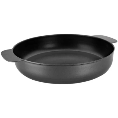 Obrázek IBILI 405318 Servírovací pánev Indubasic kulatá 18 cm, hliník, černá