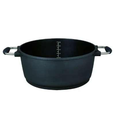 Obrázek GSW Hrnec na vaření 130288 SCALA nebo D 28 cm, černý