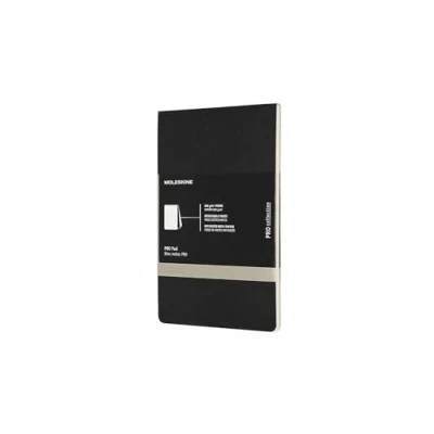 Obrázek Moleskine Profesionální blok PROPAD3BK (velký/A5, linkovaný, kartonová vazba) černý