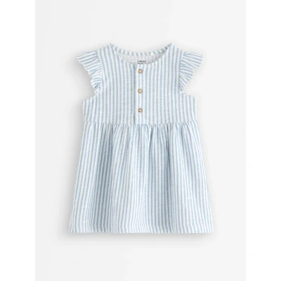 Obrázek Lindex Žerzejové šaty pro děti, Velikost: 86, Light blue