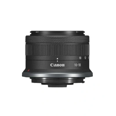 Obrázek Canon RF S objektiv 10 18 mm F4. 5 6. 3 is STM ultra širokoúhlý zoom 4stupňový stabilizátor pro cestování a vlogování kompatibilní se systémem EOS R