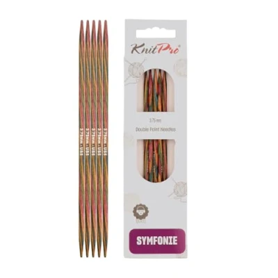Obrázek KnitPro K20135 jehlice na ponožky, kov, vícebarevné, 3,75 mm