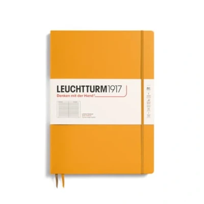 Obrázek LEUCHTTURM1917 368143 Poznámkový blok Master Slim (A4+), Hardcover, 123 očíslovaných stran, Rising Sun, linkovaný
