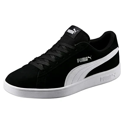 Obrázek Puma Unisex Smash V2 Sneaker, Black White Silver