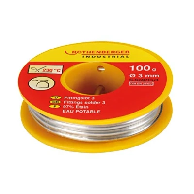 Obrázek ROTHENBERGER Industrial Fittingslot 3 100 g, Ø mm für Heizungs und Trinkwasser Leitung, 045256E