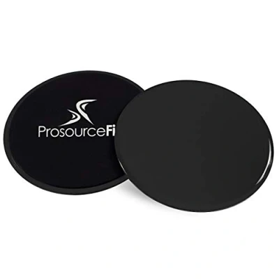 Obrázek ProsourceFit Core Sliding Exercise Discs, Dual Sided Sliders for Use on Any Surface at Home or Gym Full Body Workouts, Set of 2