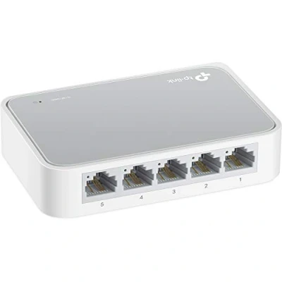 Obrázek TP Link TL SF1005D sitovy prepinac, (5 x 10/100MBit/s RJ45 porty)