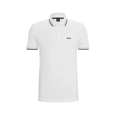 Obrázek BOSS Paddy Heritage Polotričko, Muži, Velikost: Small, White