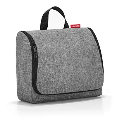Obrázek reisenthel toaletní taška XL praktická s háčky, materiál odpuzující vodu, Twist Silver., Kosmetická
