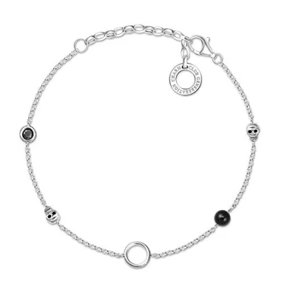 Obrázek Thomas Sabo Dámský náramek Charm Club 925 sterlingové stříbro X0271 646 7, Mincovní