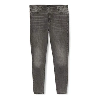Obrázek VERO MODA Dámské Skinny Jeans VMSOPHIA Vysoký pas Fit Jeans, Dark Grey Denim, XL/30L