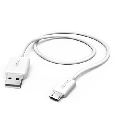 Obrázek Hama Micro USB nabíjecí kabel datový 1,4 m bílý