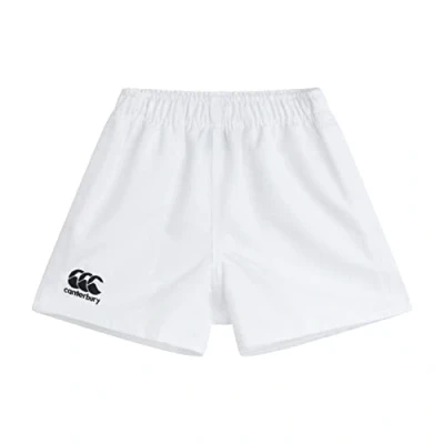 Obrázek Canterbury Boy&#039;s Professional Polyester Shorts White, Size 6