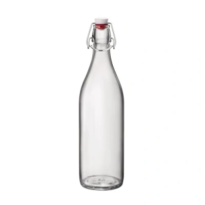 Obrázek Bormioli Rocco Giara Clear Glass Bottle with zátka, 33 3/4 oz. by