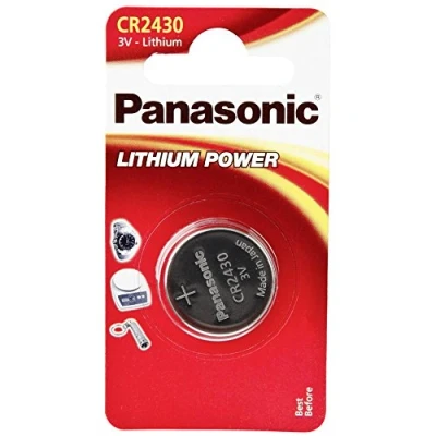 Obrázek Panasonic Knoflíková baterie Lithium CR2430 (3 voltů)