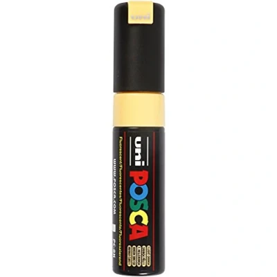 Obrázek uni ball 182674 POSCA zvýrazňovač s širokým klínovým hrotem, neonová barva