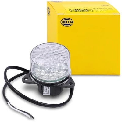 Obrázek HELLA Koncové mlhové světlo LED 12 V montáž CCC barva světelného okna: čiré kabel: 500 mm konektor: otevřené konce kabelu zadní 2NE 011 172 081