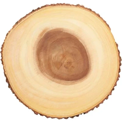 Obrázek Artesà Käsebrett aus Holz, Servierplatte für Kuchen, Desserts, Häppchen und Buffet, 30 cm (11.8&#039;&#039;), Brown