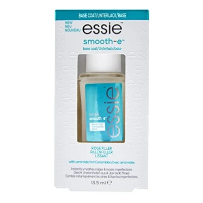 Obrázek Essie Base Coat smooth e mit Ceramiden, Rillenfüller und Schutz der Nägel vor Verfärbung, 13,5 ml