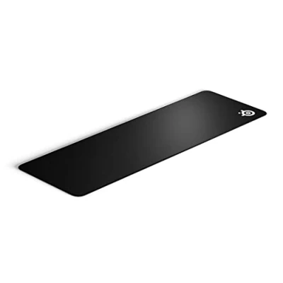 Obrázek SteelSeries QcK Edge XL herní podložka pod myš obšitý okraj zabraňující opotřebení optimalizovaná pro senzory velikost černá (900 mm x 300 2 mm)