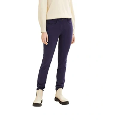 Obrázek TOM TAILOR Dámské kalhoty Alexa Slim, 11331 Atlantic Ocean Blue