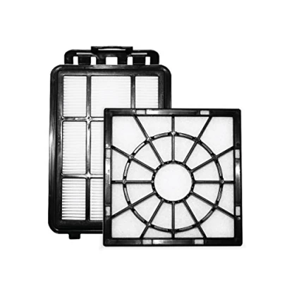 Obrázek AEG Sada filtrů AEF155 (1 mikrofiltr, 1 odsávací filtr, výměna filtru, optimální filtrační výkon, lepší sací čistý vzduch, černá), plast
