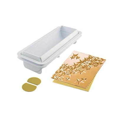 Obrázek Silikomart STARLIGHT BUCHE Semifreddo Set, Weiß