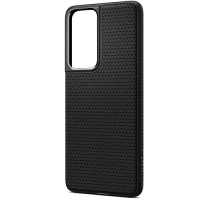 Obrázek Spigen Liquid Air pouzdro kompatibilní se Samsung Galaxy S21 Ultra černé