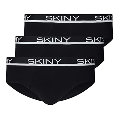 Obrázek Skiny Pánské kalhotky (balení 3 ks), černá
