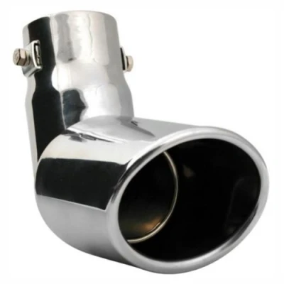 Obrázek Lampa 60002 Výfuková clona &#039;Bend 120&#039;, ušlechtilá ocel, průměr 30 45 mm