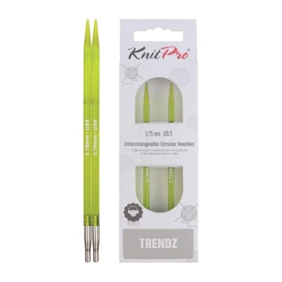Obrázek KnitPro Trendy: Knitting Pins: Circular: Interchangeable: 3. 75 mm, tříděné, KP51252