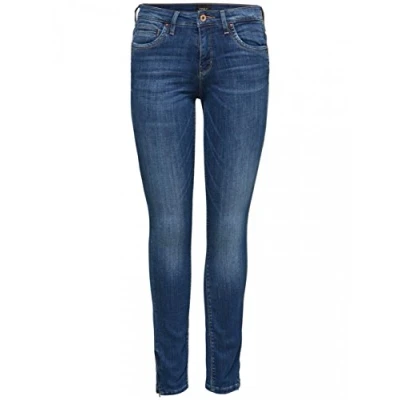 Obrázek ONLY Dámské Skinny Jeans ONLKENDELL Střední pas Fit Jeans, medium blue denim