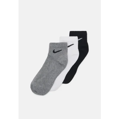 Obrázek Nike Performance Everyday Ankle 3 PACK Unisex Sportovní ponožky, Velikost: 34 38, White/carbon heather/black