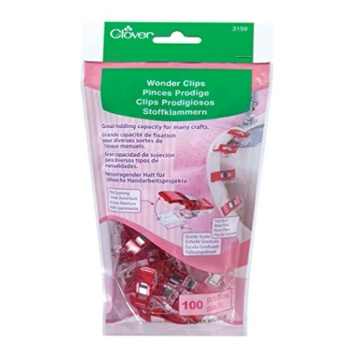 Obrázek Clover Látková svorka, 100/pkg, c1