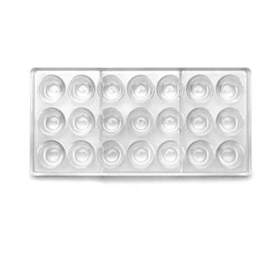 Obrázek Ibili 799400 Květináč Conico RIZADO Backform Praline Polykarbonát čirý 30 x 14 2 cm