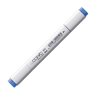 Obrázek COPIC Classic Marker Typ B 23, Phthalo Blue, profesionální zvýrazňovač rozvržení, se širokou a jemnou špičkou