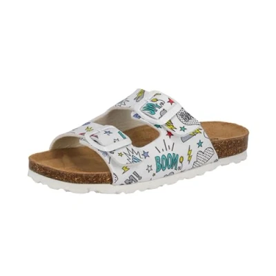 Obrázek Lico Unisex dětské pantofle Bioline Zippy, Bílá vícebarevná