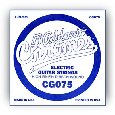 Obrázek D&#039;Addario Flatwound Chromes Singles (.056 .080).075
