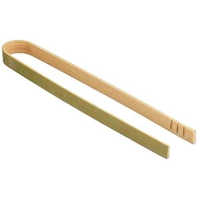 Obrázek Decor servis Fingerfood kleště, bambus, přírodní, 16 cm