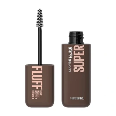 Obrázek Superfluff pěna na obočí, pro super přirozený objem s flaušovým efektem po celý den, plné a definované Maybelline New York, barva: 260 Deep Brown
