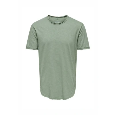 Obrázek Only &amp; Sons Onsbenne Longy TEE Jednoduché tričko, Muži, Velikost: Medium, Pastell grün