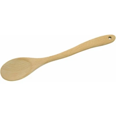 Obrázek Fackelmann Kochlöffel 30 cm, Rührlöffel aus Buchenholz, Küchenhelfer für beschichtete Pfannen und Töpfe (Farbe: Braun), Menge: 1 Stück