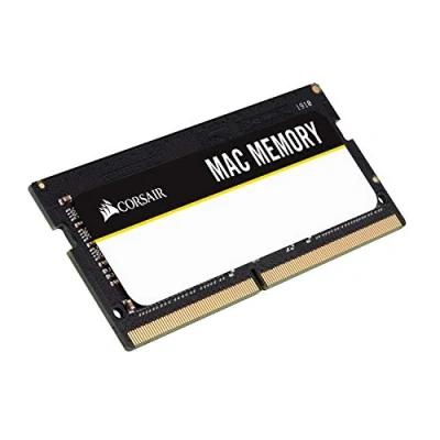 Obrázek Corsair Mac Memory SODIMM 4GB (1x4GB) DDR3 1066MHz CL7 paměť pro systémy Mac, kvalifikováno Apple černá