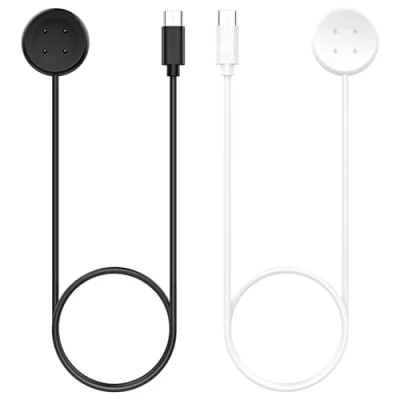Obrázek TiMOVO nabíjecí kabel kompatibilní s Google Pixel Watch 3/Pixel 2&amp;Fitbit Versa 4/Versa 3/Sense2/Sense/Ace LTE, 2Pack 3,3 ft rychlý magnetický příslušenství pro 2,
