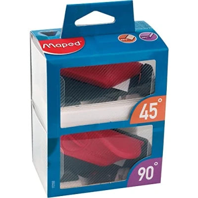 Obrázek Maped M172150 45 A 90 sada Rkzeuge mat Cutter, po včetně 5 čepele, Červená/Černá