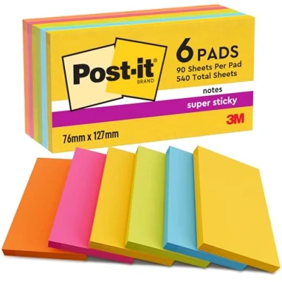 Obrázek Samolepicí bločky od Post It, 6556SE 127x76mm