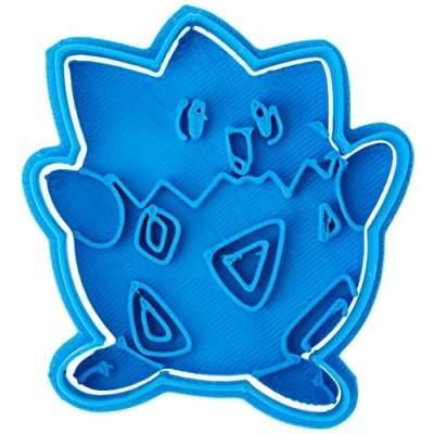 Obrázek Cuticuter Togepi Pokemon Ausstechform, Blau, 8 x 7 1.5 cm