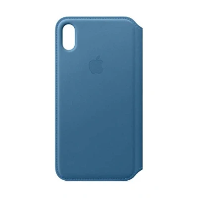 Obrázek Apple Kůže Folio (pro iPhone XS Max) zrnová květina